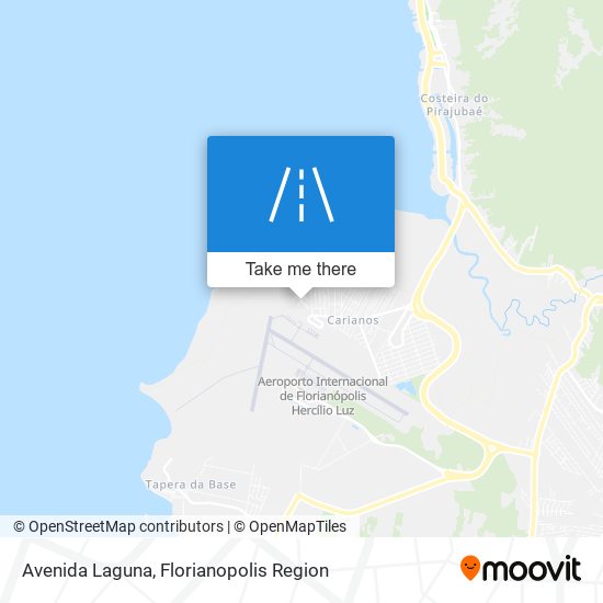 Avenida Laguna map