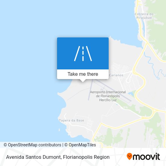 Avenida Santos Dumont map
