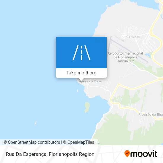 Rua Da Esperança map