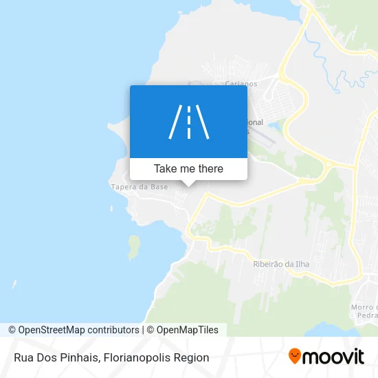 Rua Dos Pinhais map