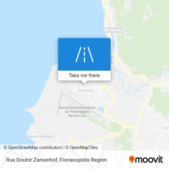 Rua Doutor Zamenhof map