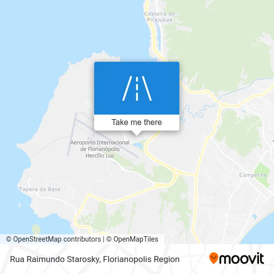 Rua Raimundo Starosky map