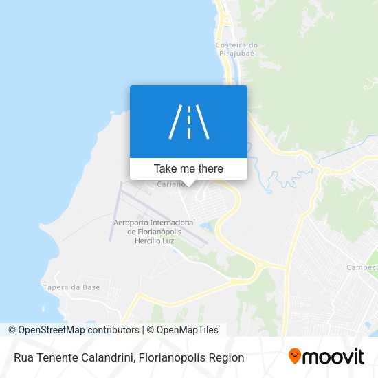Rua Tenente Calandrini map