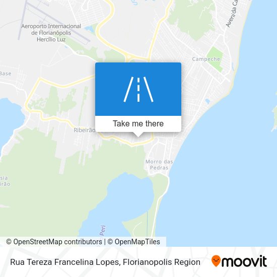 Rua Tereza Francelina Lopes map