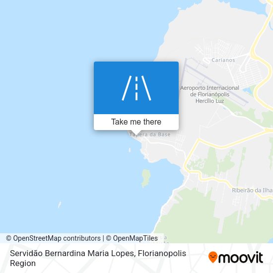 Servidão Bernardina Maria Lopes map