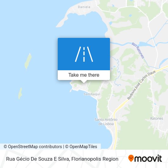 Rua Gécio De Souza E Silva map