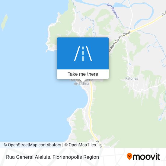 Rua General Aleluia map
