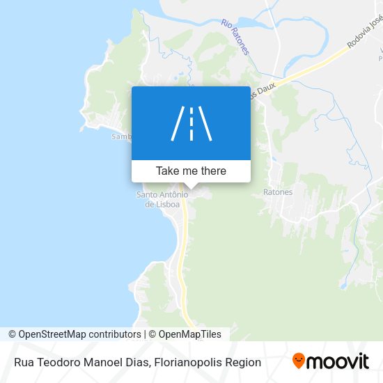 Rua Teodoro Manoel Dias map