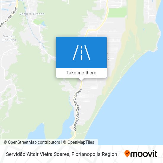 Servidão Altair Vieira Soares map