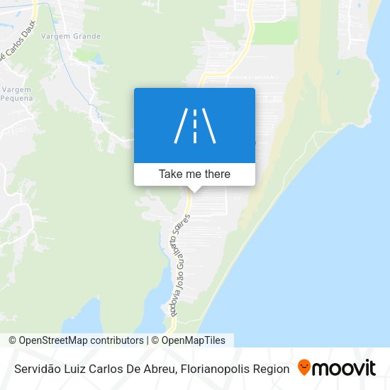 Servidão Luiz Carlos De Abreu map