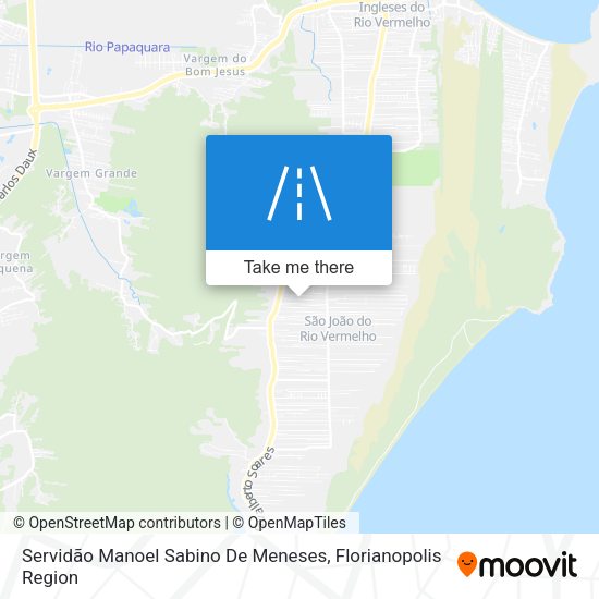 Servidão Manoel Sabino De Meneses map