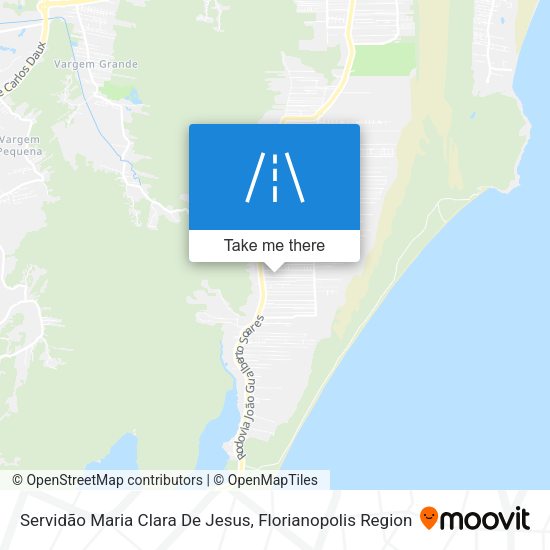 Servidão Maria Clara De Jesus map