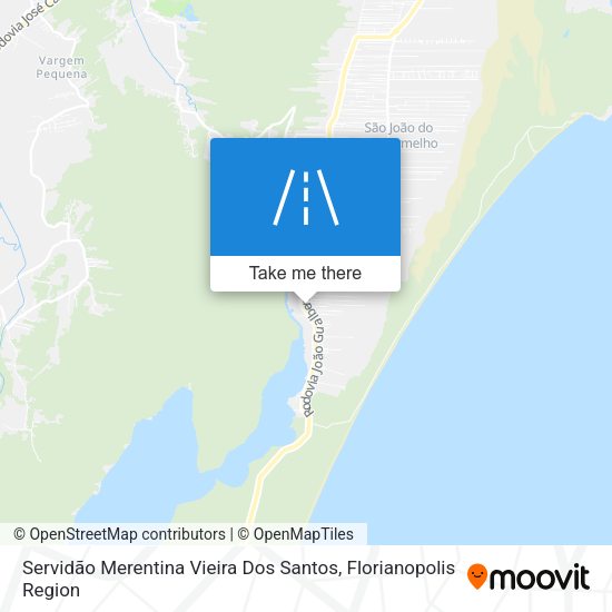 Servidão Merentina Vieira Dos Santos map