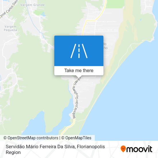 Servidão Mário Ferreira Da Silva map