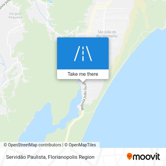 Servidão Paulista map