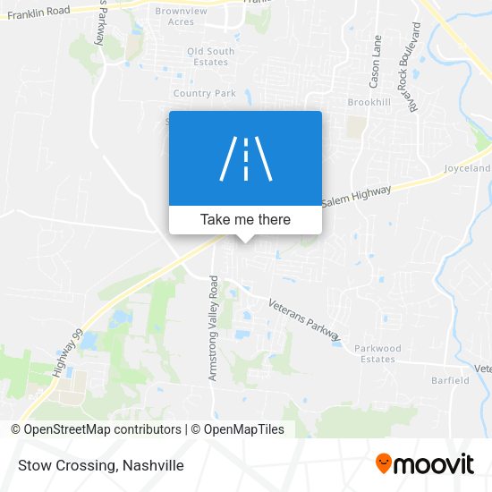 Mapa de Stow Crossing