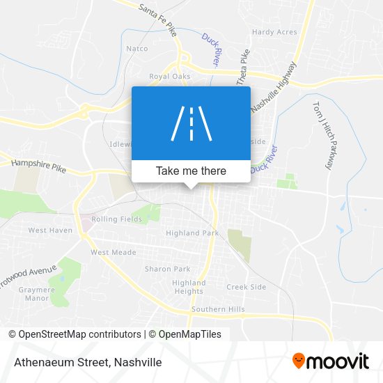 Mapa de Athenaeum Street