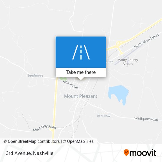 Mapa de 3rd Avenue