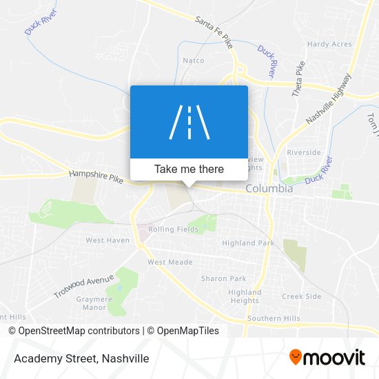 Mapa de Academy Street