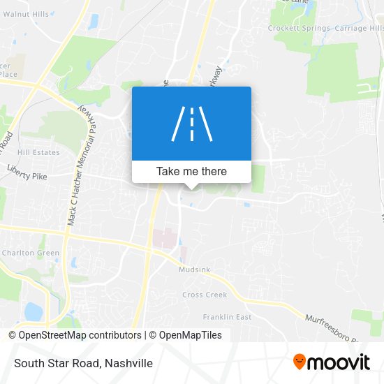 Mapa de South Star Road