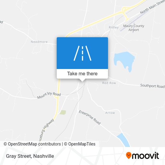 Mapa de Gray Street