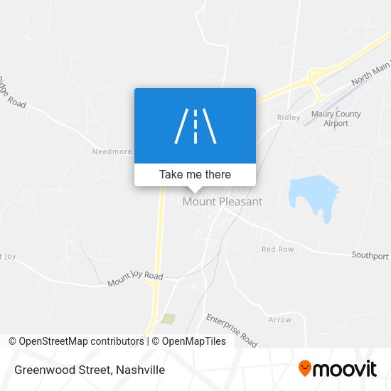Greenwood Street map