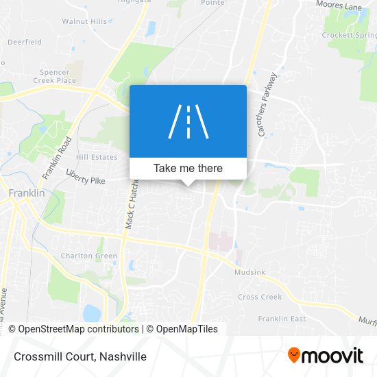Crossmill Court map