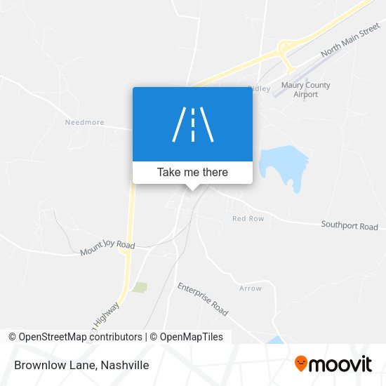 Mapa de Brownlow Lane