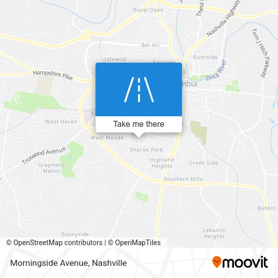 Mapa de Morningside Avenue