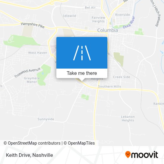 Mapa de Keith Drive