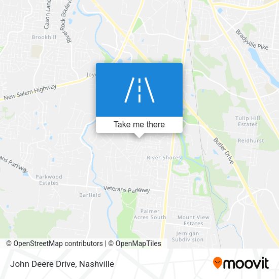 Mapa de John Deere Drive
