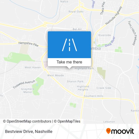 Mapa de Bestview Drive