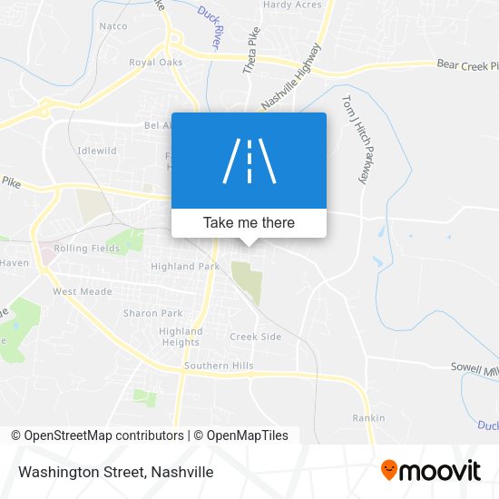 Mapa de Washington Street