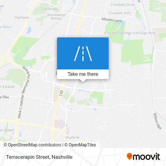 Terracerapin Street map