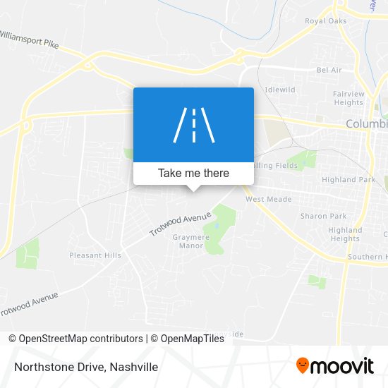 Northstone Drive map