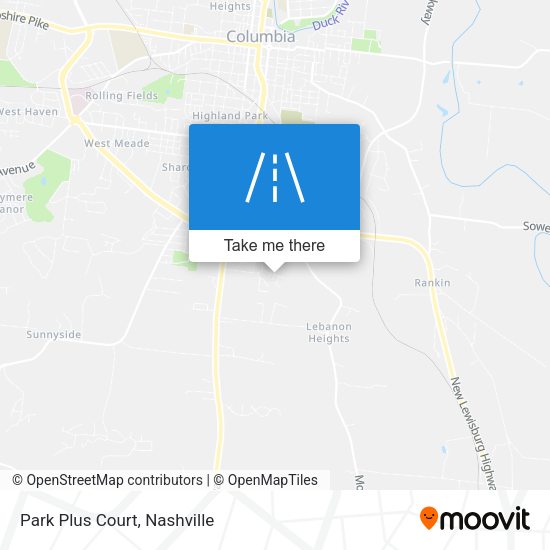 Mapa de Park Plus Court