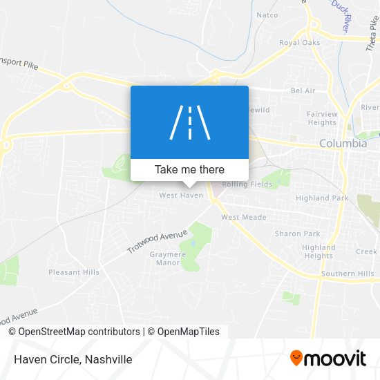 Mapa de Haven Circle