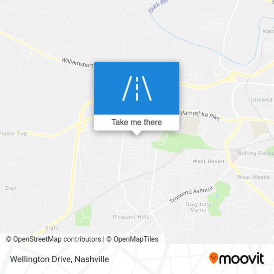 Mapa de Wellington Drive