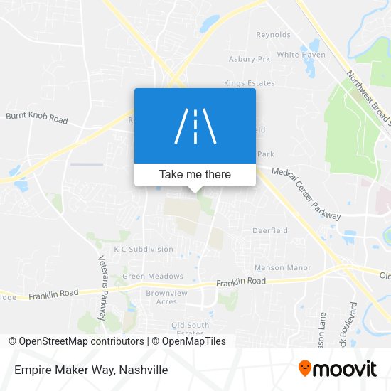Empire Maker Way map