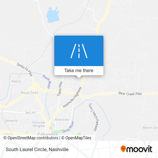Mapa de South Laurel Circle