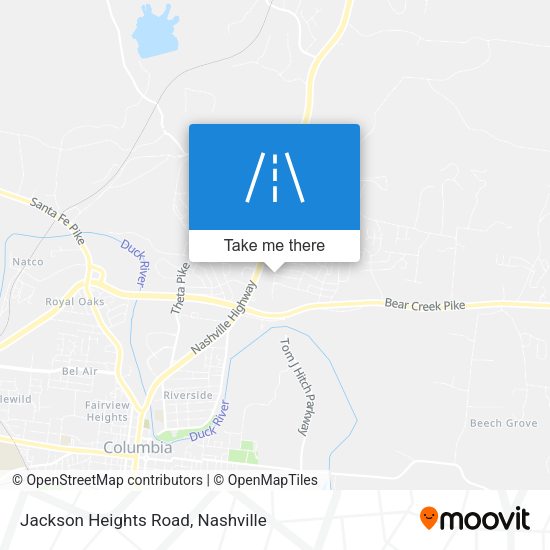 Jackson Heights Road map