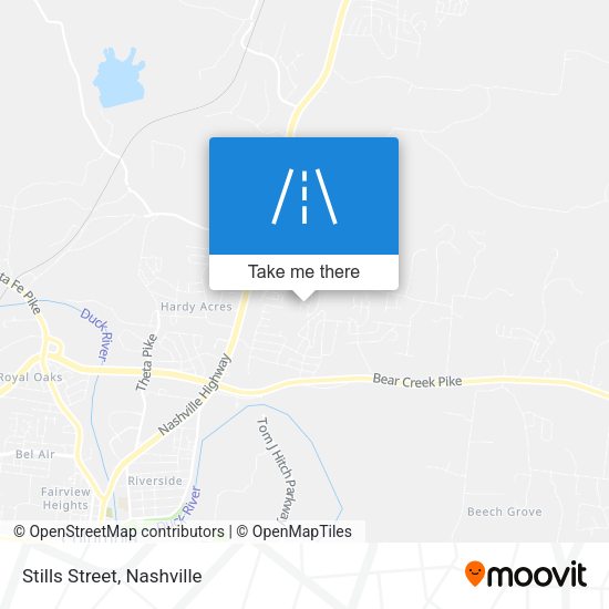 Mapa de Stills Street