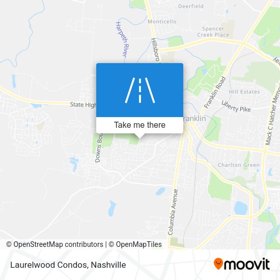 Laurelwood Condos map