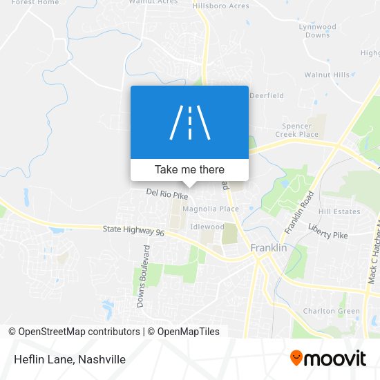 Mapa de Heflin Lane