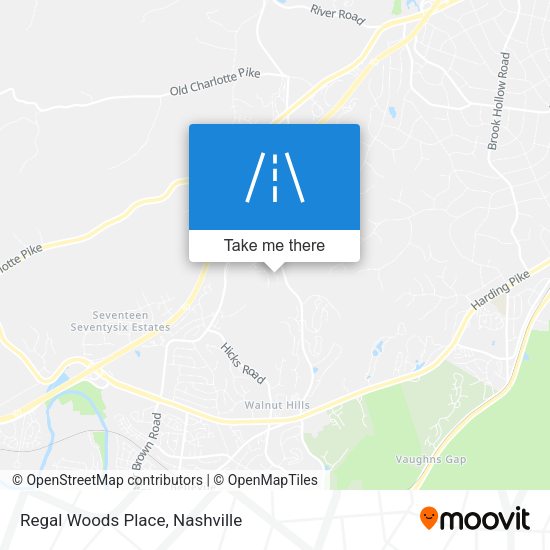 Mapa de Regal Woods Place