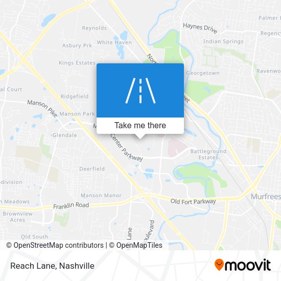 Mapa de Reach Lane