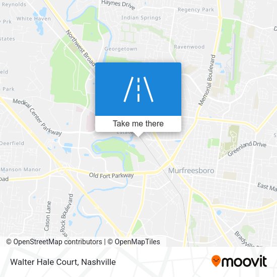 Walter Hale Court map
