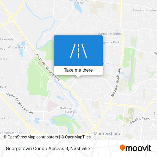 Mapa de Georgetown Condo Access 3