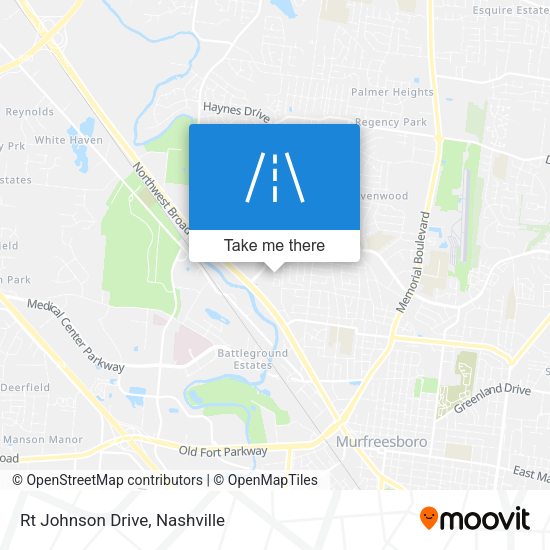 Mapa de Rt Johnson Drive