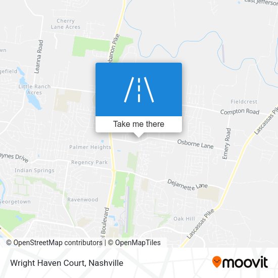Wright Haven Court map